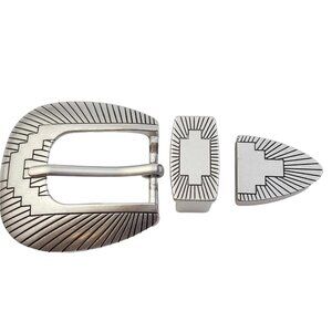 Western Style Buckle set for 1" wide belt